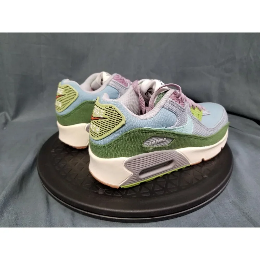 Nike Air Max 90 SE Sun Club Treeline (GS) Size 5.5Y DISPLAY NEW NO BOX! - Picture 9 of 13